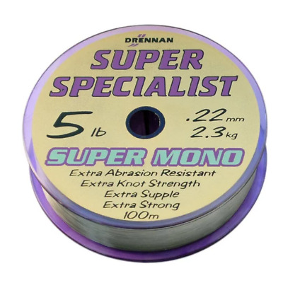 Drennan Super Specialist Super Mono Fishing Line 10 lbs – Tommers