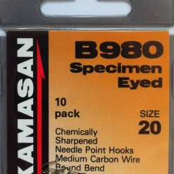 Kamasan B980 Specimen Barbed Hooks